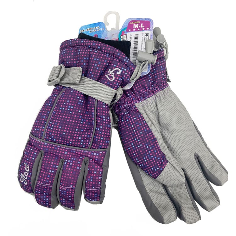 Gloves & Mittens / Snow: Float Women Snow Glove-D.PURPLE - Float / Dot Purple / M-L / 2023, Accessories, Bearx, Dot Purple, Gloves & Mittens