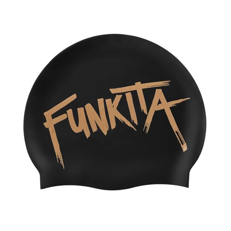 Swim Caps: Funkita Silicone Swim Cap-Bronzed - Funkita / Bronzed / ON / Accessories, Bronzed, Caps, Fashion, Funkita | FS990230700
