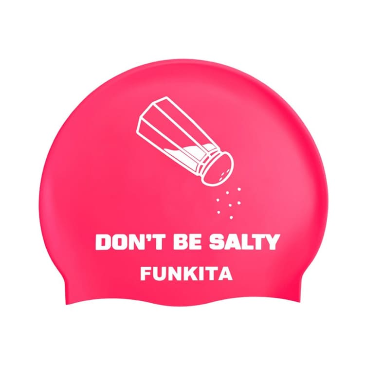 Swim Caps: Funkita Silicone Swim Cap-Don’t Be Salty - Funkita / Don’t Be Salty / ON / Accessories, Caps, Don’t Be Salty, Fashion, Funkita |