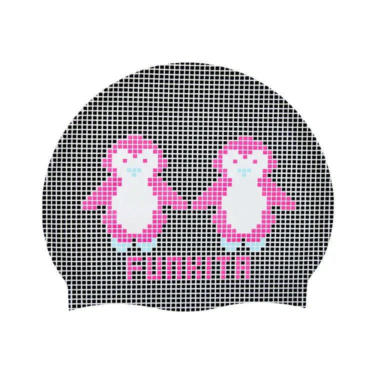 Swim Caps: Funkita Silicone Swimming Cap-PEN GUY - Funkita / Penguin / ON / 9334722230102, Accessories, Caps, Fashion, Funkita | FS997195000