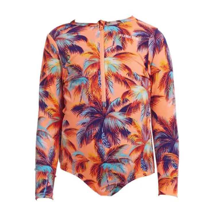 Swimsuits: Funkita Toddler Sun Cover One Piece-SAND STORM - Funkita / Orange / 3 / 2024, Clothing, Fashion, Funkita, FUNKY | FKS063G7182203