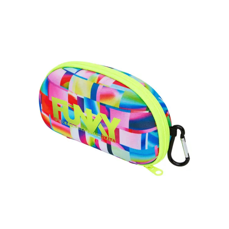 Cases: Funky Case Closed Goggle Case-Patch Panels - Funky / Patch Panels / Accessories, Accessory Cases, Cases, Fashion, FUNKY |