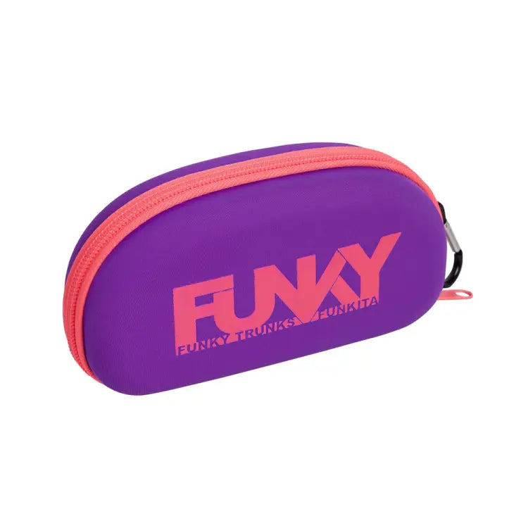 Cases: Funky Case Closed Goggle Case-Purple Punch - Funky / Purple Punch / Accessories, Accessory Cases, Cases, Fashion, FUNKY |