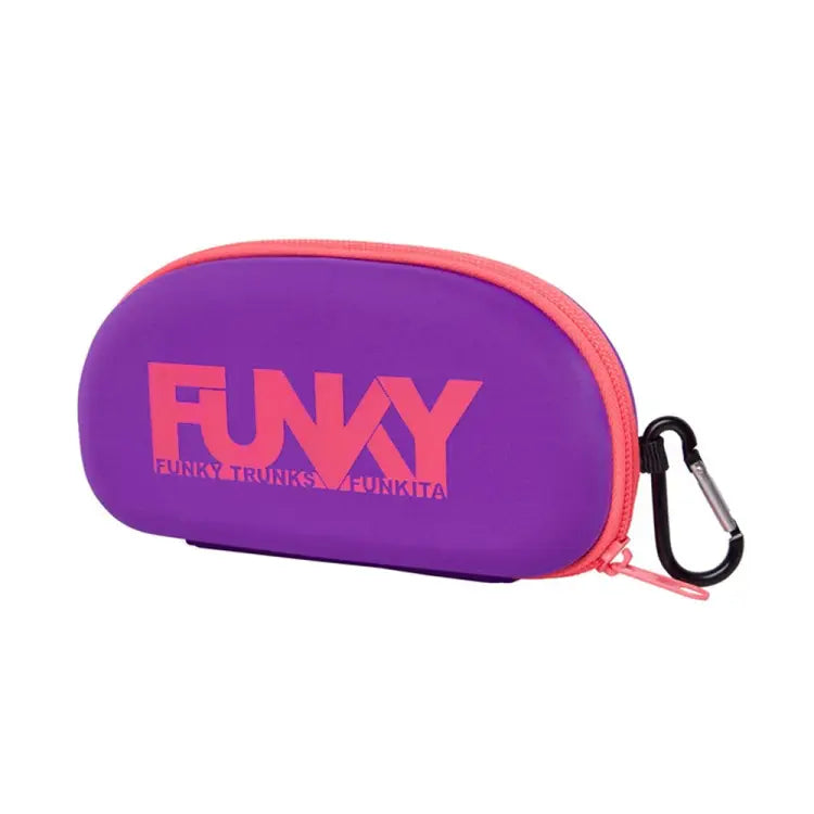 Cases: Funky Case Closed Goggle Case-Purple Punch - Funky / Purple Punch / Accessories, Accessory Cases, Cases, Fashion, FUNKY |