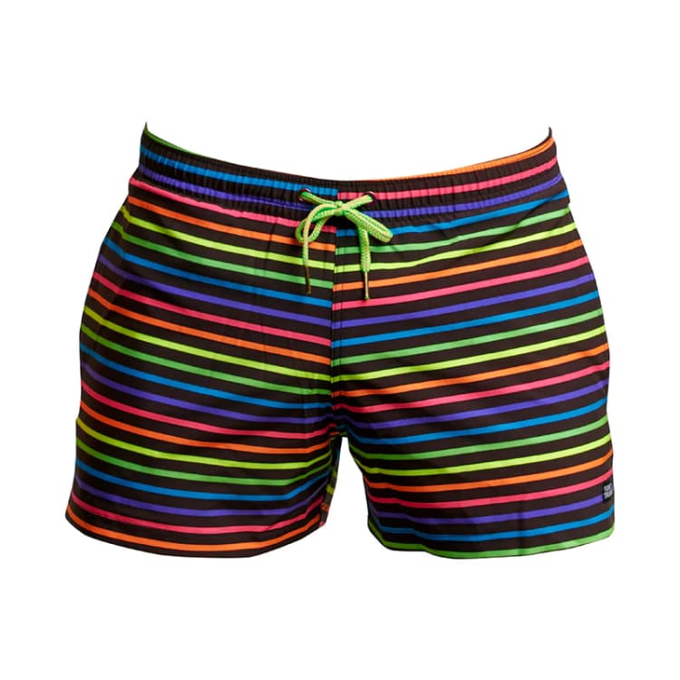 Boardshorts: Funky Men Shorty Shorts-Bright Lights - Funky / Bright Lights / XS / Boardshorts, Bottom, Bright Lights, Clothing, Fashion |