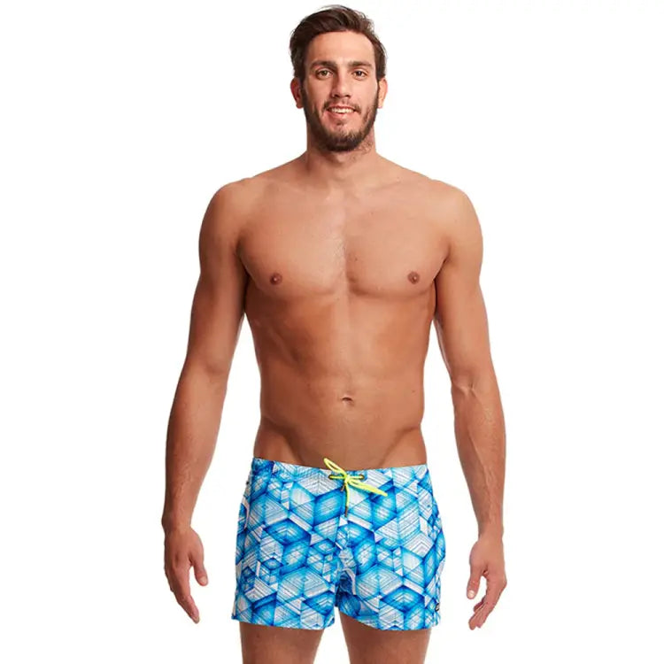 Boardshorts: Funky Men Shorty Shorts-Galactica - Boardshorts, Bottom, Clothing, Fashion, FUNKY | FT40M02628XS