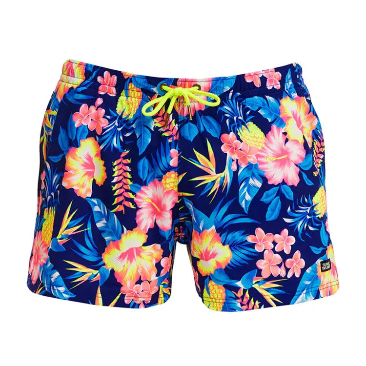 Boardshorts: Funky Men Shorty Shorts-IN BLOOM - Funky / In Bloom / XS / 2024, Boardshorts, Bottom, Clothing, Fashion | FT40M71826XS