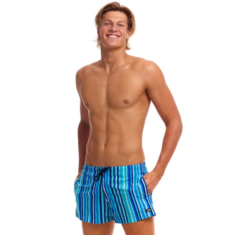 Boardshorts: Funky Men Shorty Shorts-LANE LINES - 2024, Boardshorts, Bottom, Clothing, Fashion | FT40M71830XS