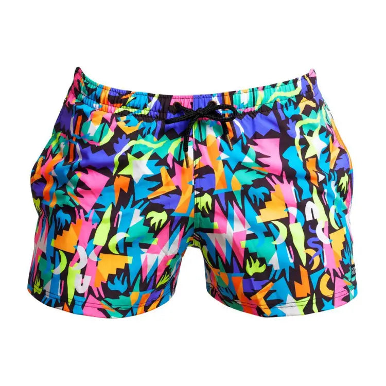 Boardshorts: Funky Men Shorty Shorts-Paper Cut - Funky / Paper Cut / XS / Boardshorts, Bottom, Clothing, Fashion, FUNKY | FT40M71235XS