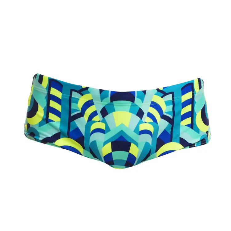 Swimsuits: Funky Men Sidewinder Trunks-CIRQUE DU SWIM - Funky / Aqua / 32 / 2024, Aqua, Clothing, Fashion, FUNKY | FTS015M7183332