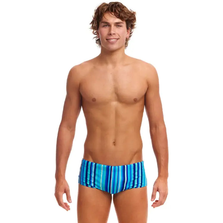Swimsuits: Funky Men Sidewinder Trunks-LANE LINES - 2024, Blue, Clothing, Fashion, FUNKY | FTS015M7183032