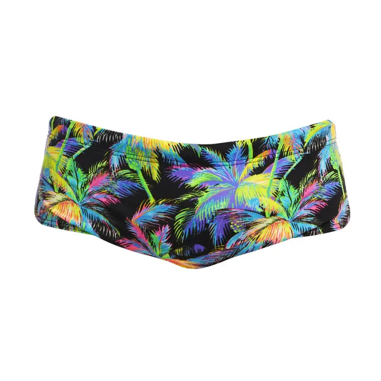 Swimsuits: Funky Men Sidewinder Trunks-PARADISE PLEASE - Funky / Black Tropic / 32 / 2024, Black Tropic, Clothing, Fashion, FUNKY