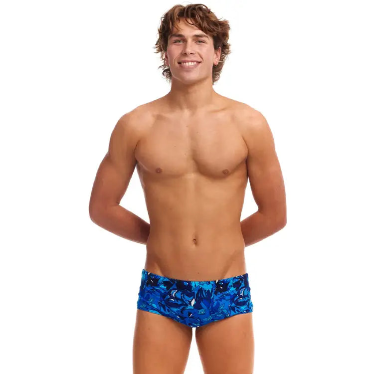 Swimsuits: Funky Men Sidewinder Trunks-TRUE BLUEY - 2024, Blue, Clothing, Fashion, FUNKY | FTS015M7181432