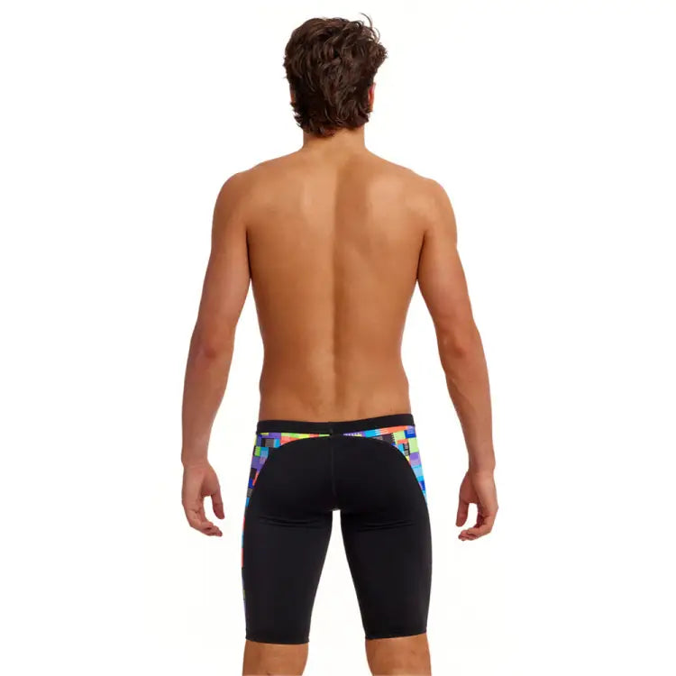 Swimsuits: Funky Men Training Jammers-CHIP SET - 2024, Black, Clothing, Fashion, FUNKY | FTS003M7190730