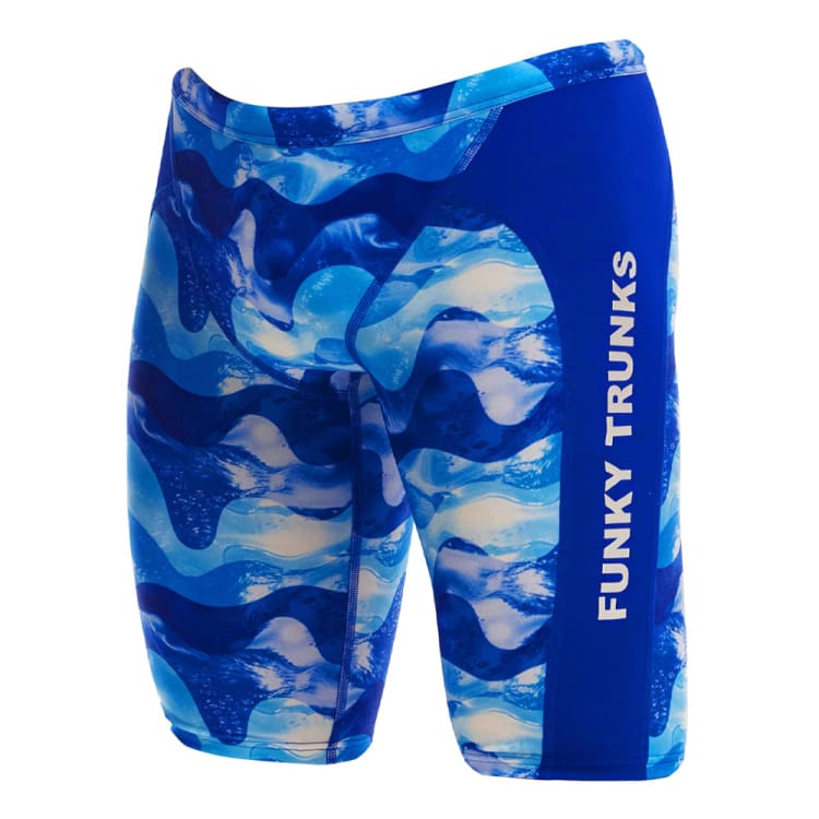 Swimsuits: Funky Men Training Jammers-DIVE IN - Funky / Blue / 32 / 2024, Blue, Clothing, Fashion, FUNKY | FTS003M7181632