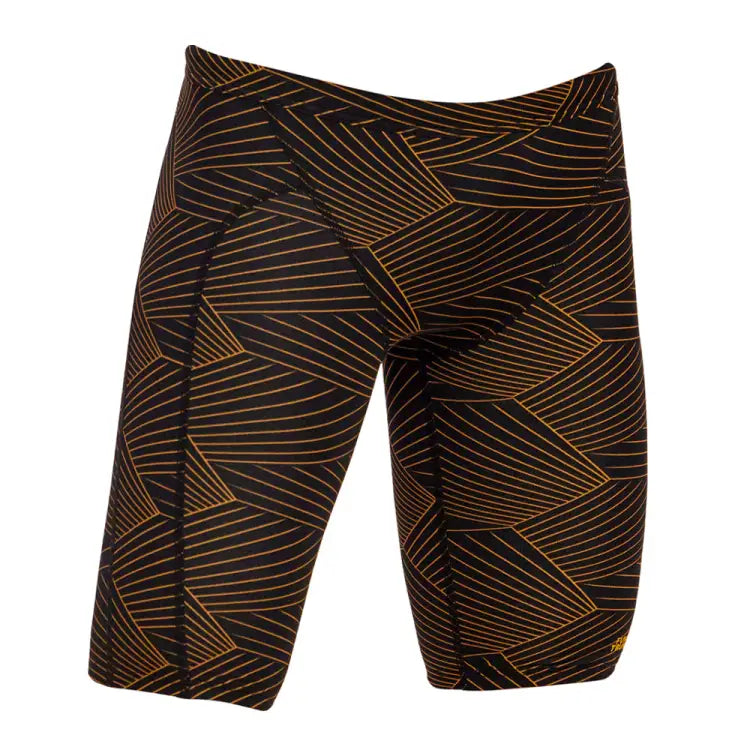 Swimsuits: Funky Men Training Jammers-GOLD WEAVER - 2024, Black, Clothing, Fashion, FUNKY | FTS003M7194330
