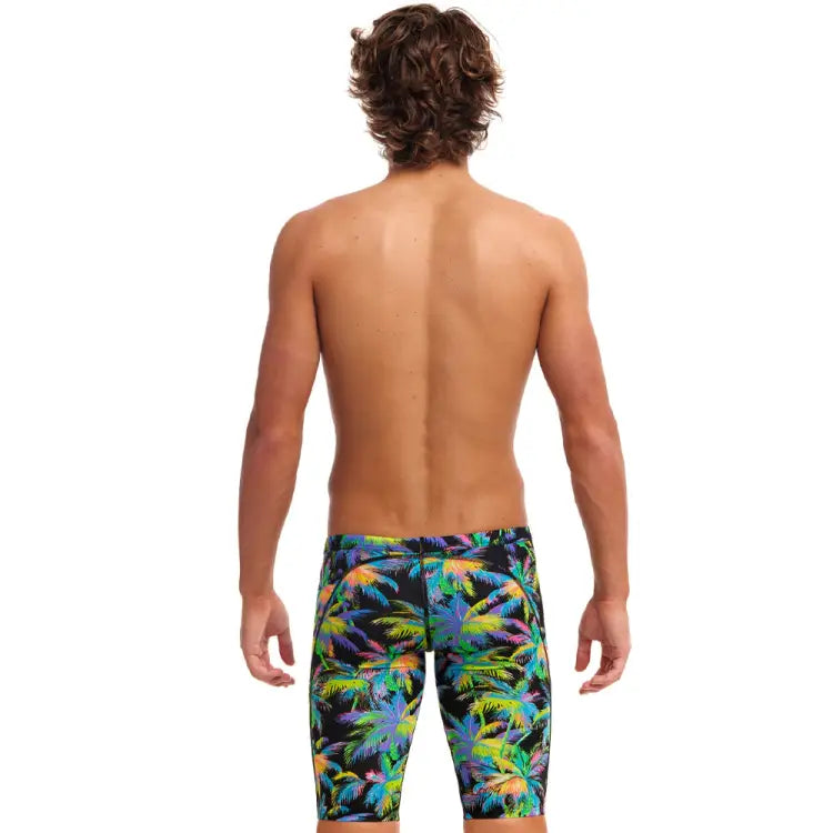 Swimsuits: Funky Men Training Jammers-PARADISE PLEASE - 2024, Black Tropic, Clothing, Fashion, FUNKY | FTS003M7182332