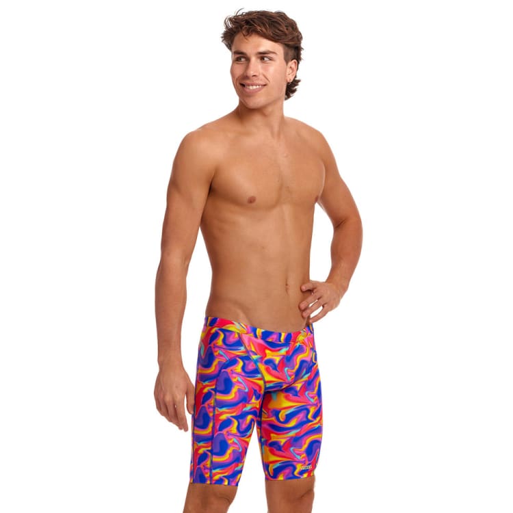 Swimsuits: Funky Men Training Jammers-SUMMER SWIRL - 2024, Clothing, Fashion, FUNKY, Funky Trunks