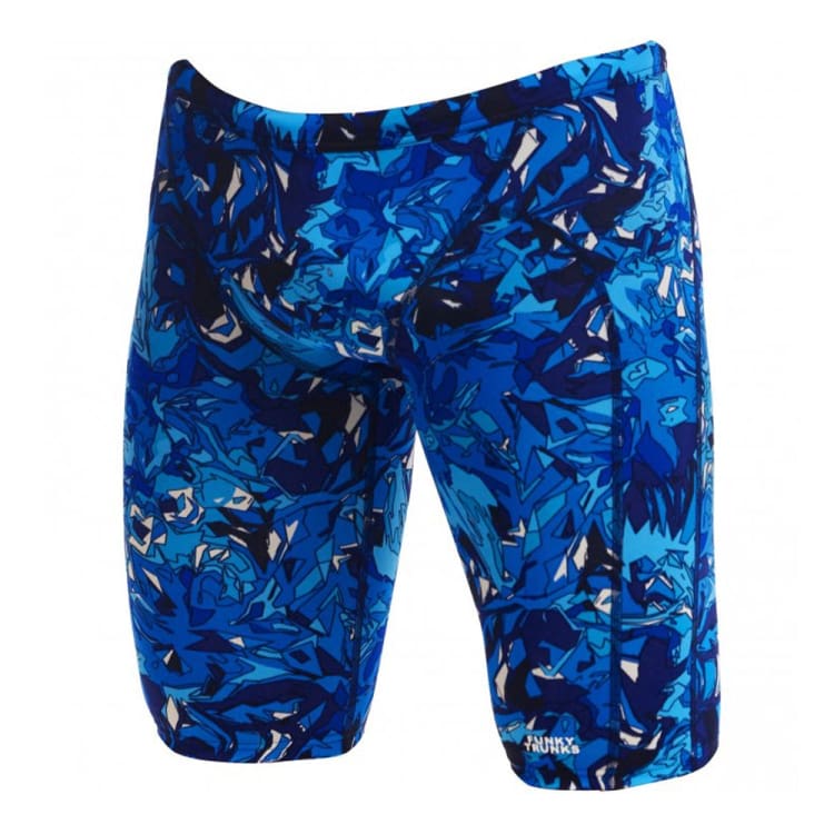 Swimsuits: Funky Men Training Jammers-TRUE BLUEY - Funky / Blue / 32 / 2024, Blue, Clothing, Fashion, FUNKY | FTS003M7181432