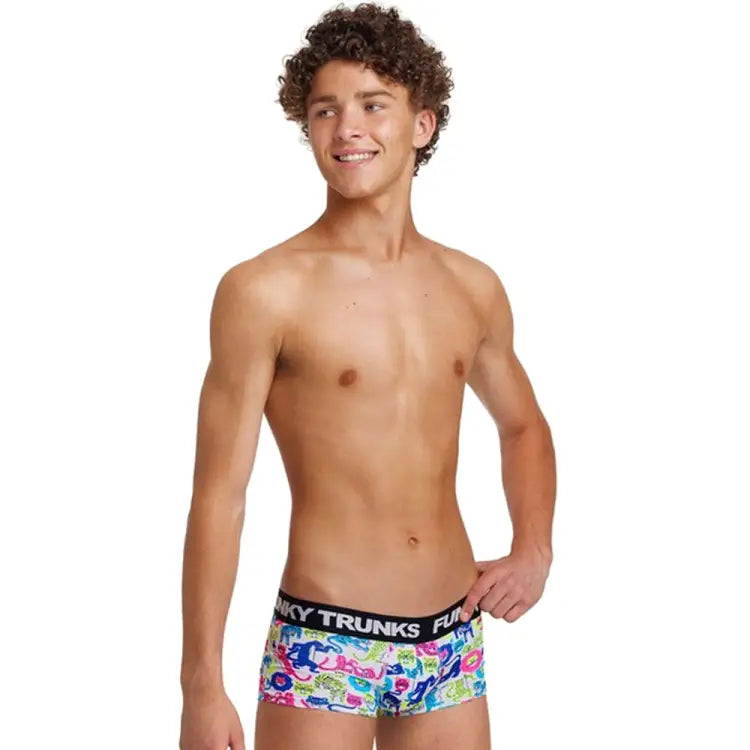 Inner Wear: Funky Men Underwear Trunks-Kitty Cat - Bottom, Clothing, Fashion, FUNKY, Funky Trunks | FT50M71442XS