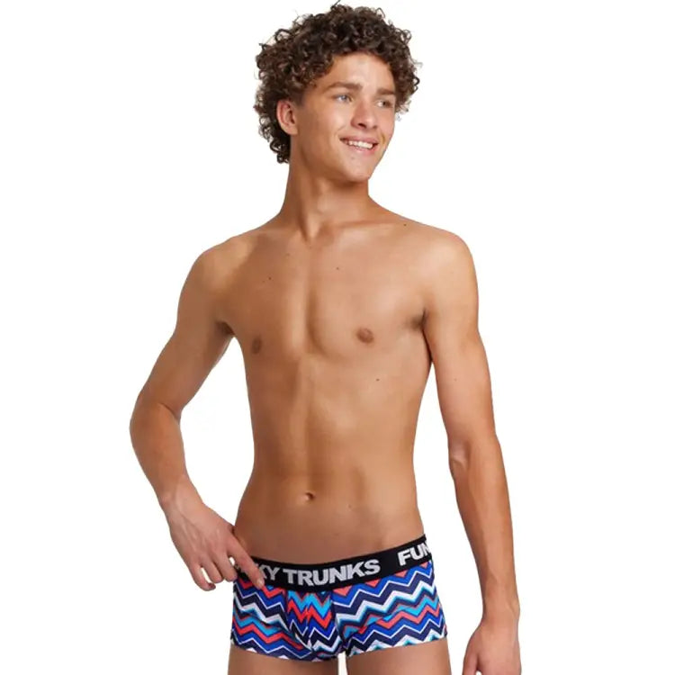 Inner Wear: Funky Men Underwear Trunks-Nautical Mile - Funky / Nautical Mile / XS / Bottom, Clothing, Fashion, FUNKY, Funky Trunks |