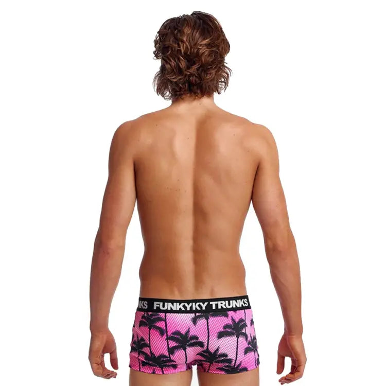 Inner Wear: Funky Men Underwear Trunks-Pop Palms - Bottom, Clothing, Fashion, FUNKY, Funky Trunks | FT50M01989XS