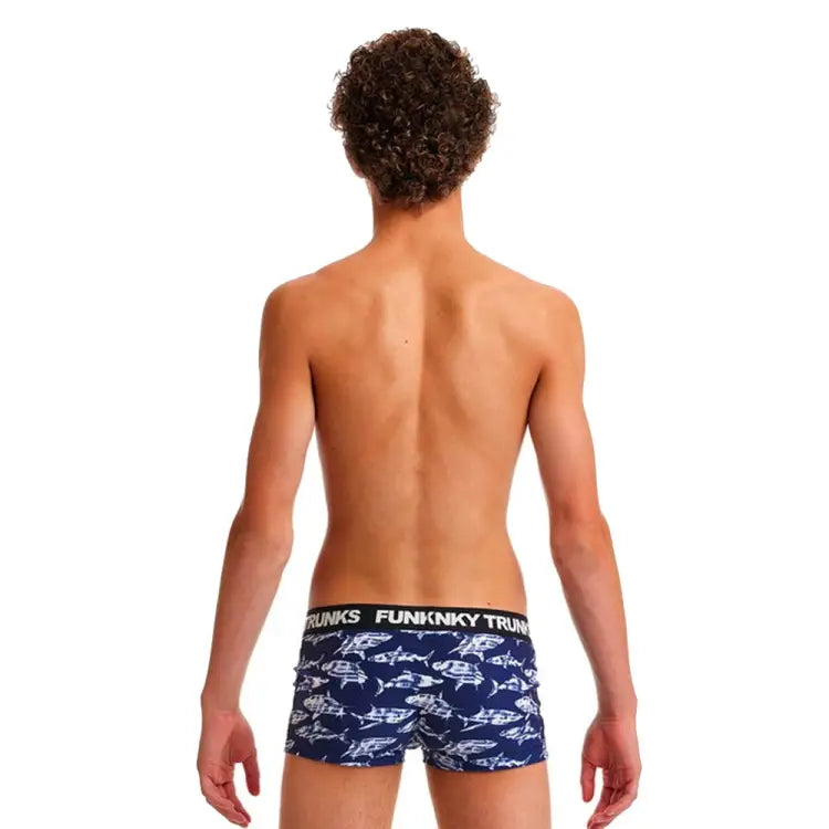 Inner Wear: Funky Men Underwear Trunks-Rompa Chompa - Bottom, Clothing, Fashion, FUNKY, Funky Trunks | FT50M71334XS