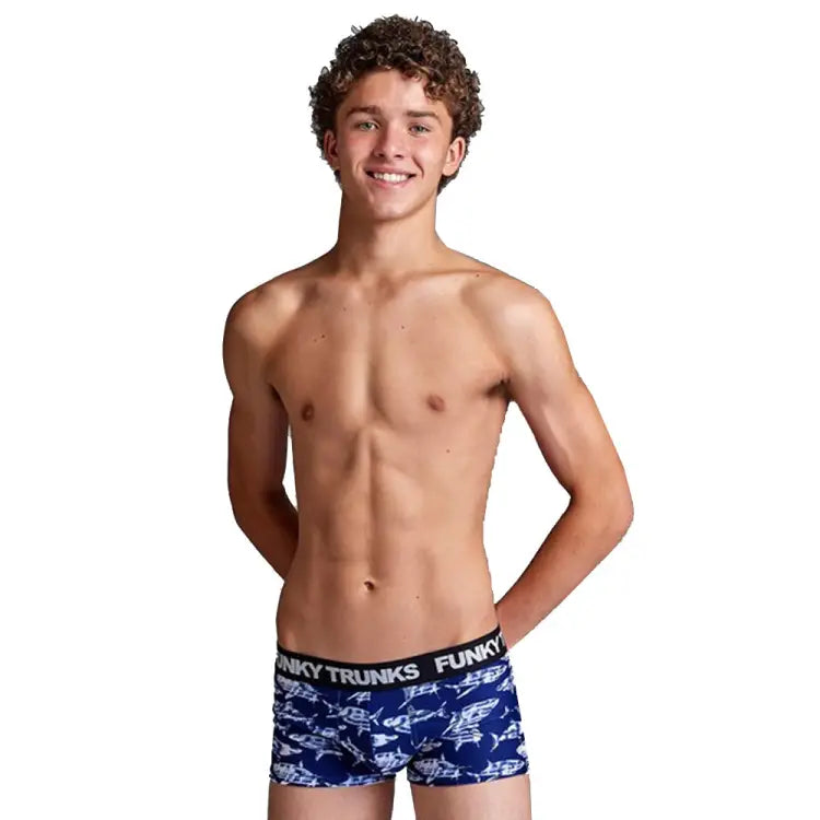 Inner Wear: Funky Men Underwear Trunks-Rompa Chompa - Funky / Rompa Chompa / XS / Bottom, Clothing, Fashion, FUNKY, Funky Trunks |