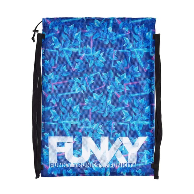 Bags / Mesh: Funky Mesh Gear Bag-Leaf Laser - Funky / Leaf Laser / Accessories, Bags, Bags / Mesh, Fashion, FUNKY | FYG010N7147700