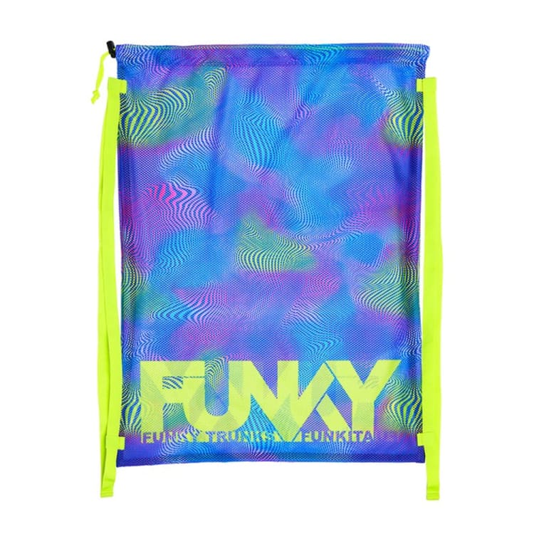 Bags / Mesh: Funky Mesh Gear Bag-Screen Time - Funky / Screen Time / Accessories, Bags, Bags / Mesh, Fashion, FUNKY | FYG010N7148800