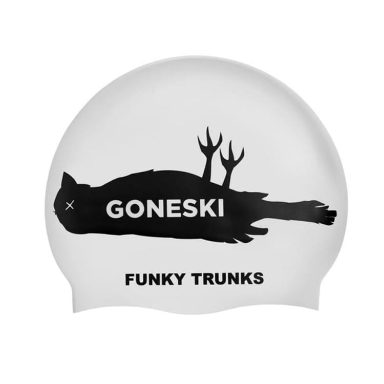 Swim Caps: Funky Silicone Swim Cap-Goneski - Funky / Goneski / ON / Accessories, Caps, Fashion, FUNKY, Funky Trunks | FT990222500