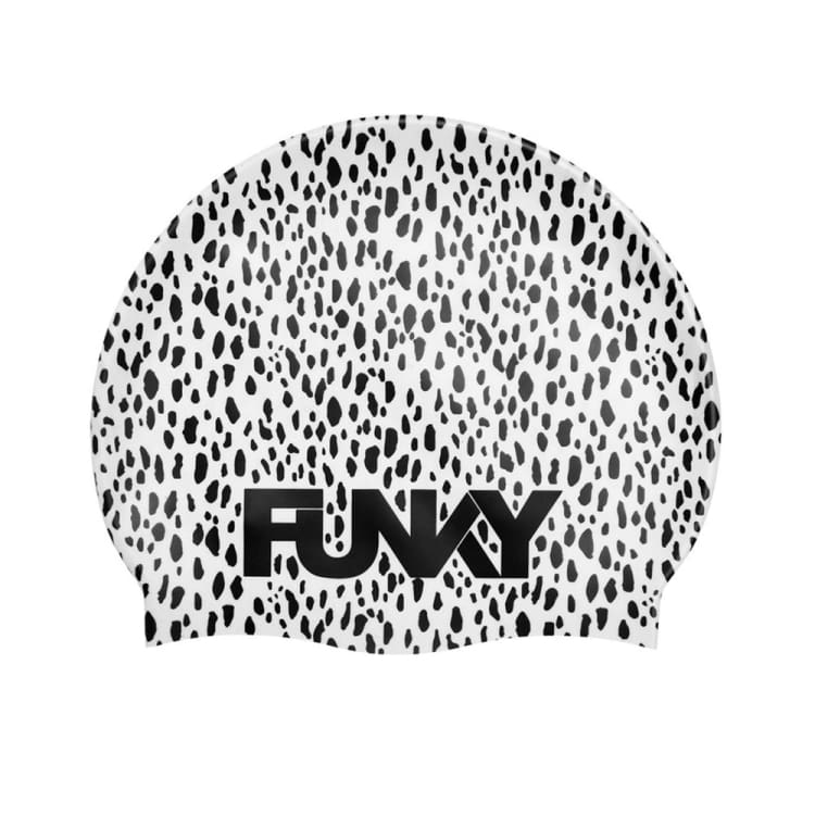 Swim Caps: Funky Silicone Swim Cap-Speckled - Funky / Speckled / ON / Accessories, Caps, Fashion, FUNKY, Funky Trunks | FYG017N7133300