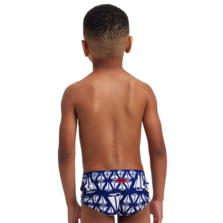 Swimsuits: Funky Toddler Printed Trunks-Nautical Mile - Boys, Clothing, Fashion, FUNKY, Funky Trunks | FT32T7141503