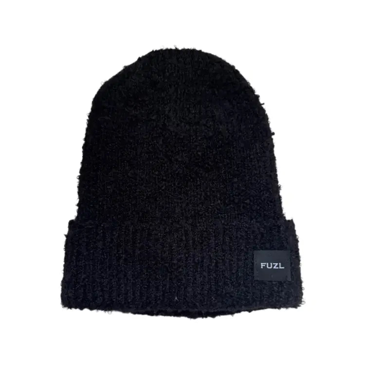 Headwear / Beanies: Fuzl Snow Beanie-BLACK - Fuzl / Black / Free / 2025, Accessories, Bearx, Black, Head & Neck Wear | JP4518763044873-BLK