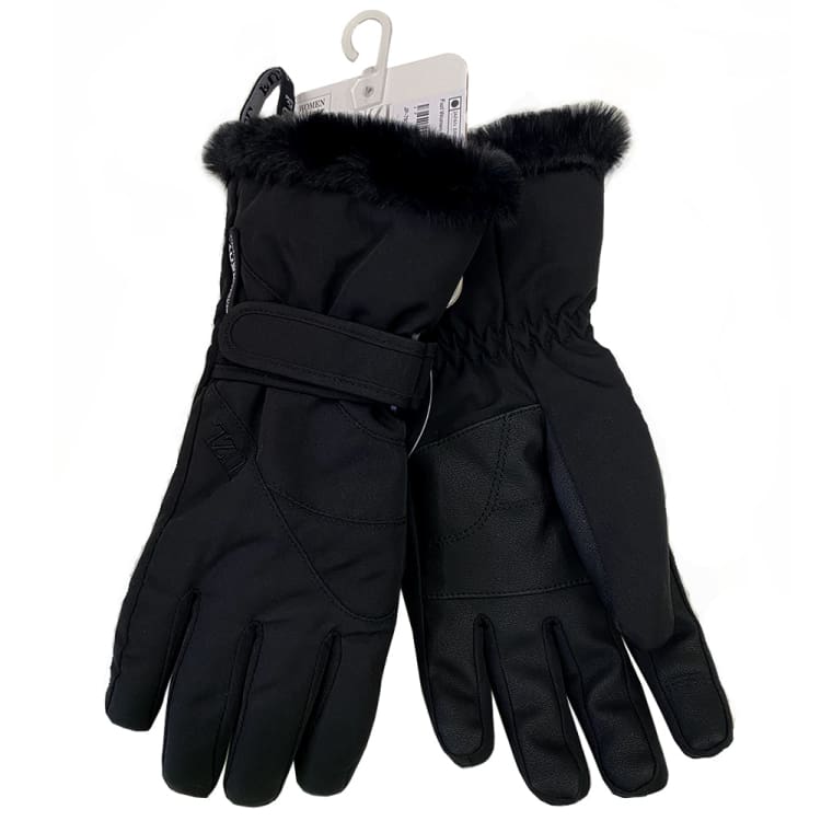 Gloves & Mittens / Snow: Fuzl Women Fur Snow Glove-BLACK - Fuzl / Black / S-M / 2023, Accessories, Bearx, Black, Gloves & Mittens |