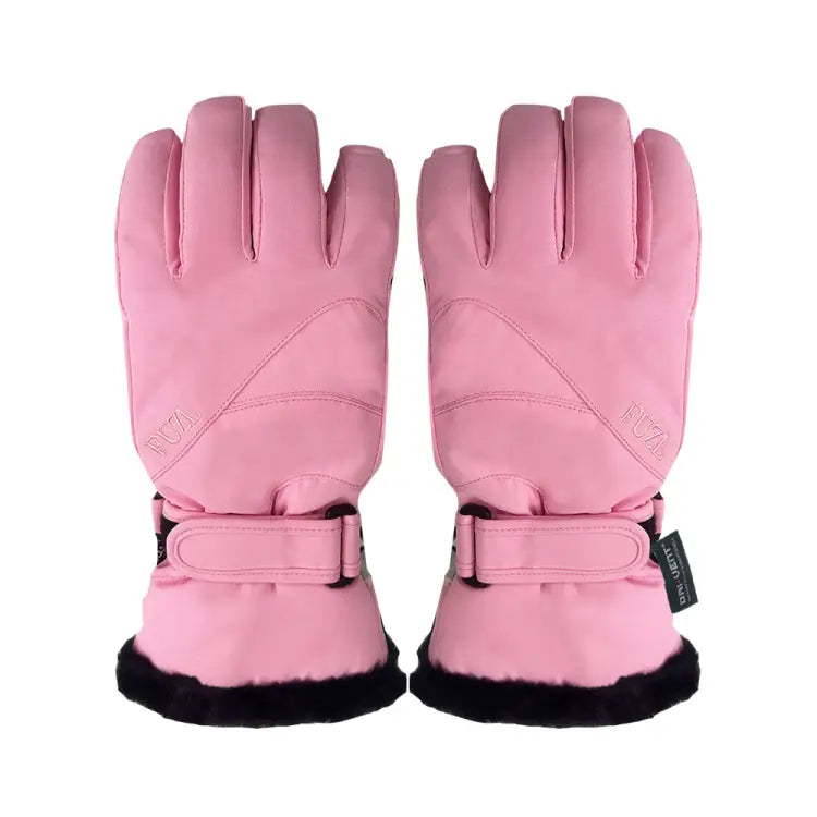Gloves & Mittens / Snow: Fuzl Women Fur Snow Glove-PINK - Fuzl / Pink / S-M / 2024, Accessories, Bearx, Gloves & Mittens, Gloves & Mittens