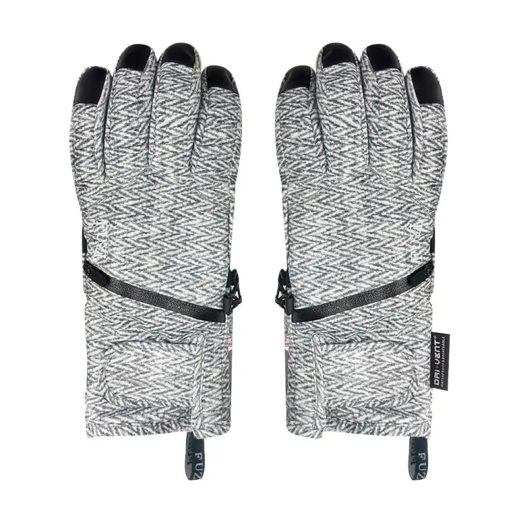 Gloves & Mittens / Snow: Fuzl Women Snow Glove-GREY - Fuzl / Grey / S-M / 2024, Accessories, Bearx, Gloves & Mittens, Gloves & Mittens