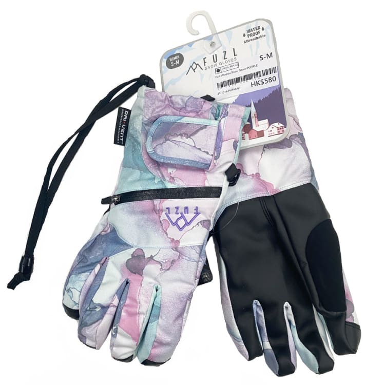 Gloves & Mittens / Snow: Fuzl Women Snow Glove-PURPLE - Fuzl / Purple / S-M / 2023, Accessories, Bearx, Gloves & Mittens, Gloves & Mittens /