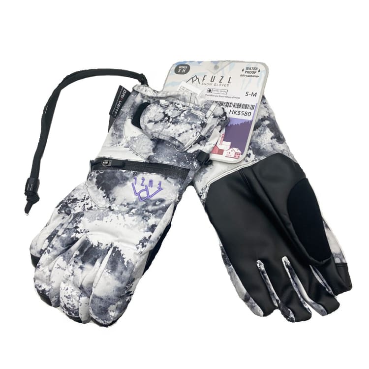 Gloves & Mittens / Snow: Fuzl Women Snow Glove-WHITE - Fuzl / White / S-M / 2023, Accessories, Bearx, Gloves & Mittens, Gloves & Mittens /