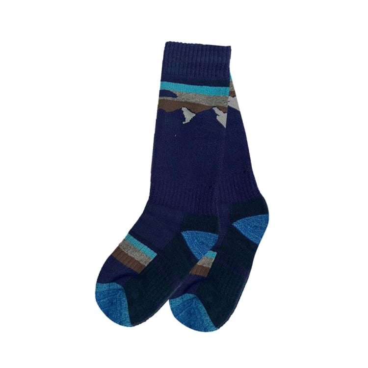 Socks / Snow: Genetics Kids Snow Socks-INDIGO - 2024, Accessories, Bearx, Ice & Snow, Indigo | JP4518763081021-IND-13/15