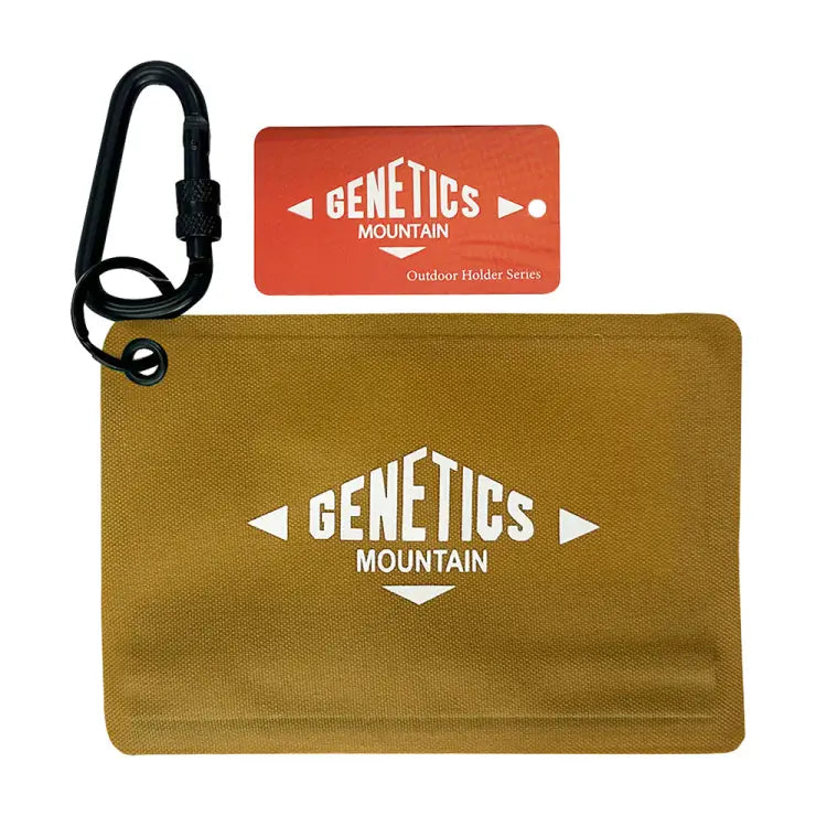 Cases: Genetics Mini Pouch-KHAKI - Genetics / Khaki / Accessories, Accessory Cases, Bearx, Cases, Cases & Bags | JP80758-KHAKI