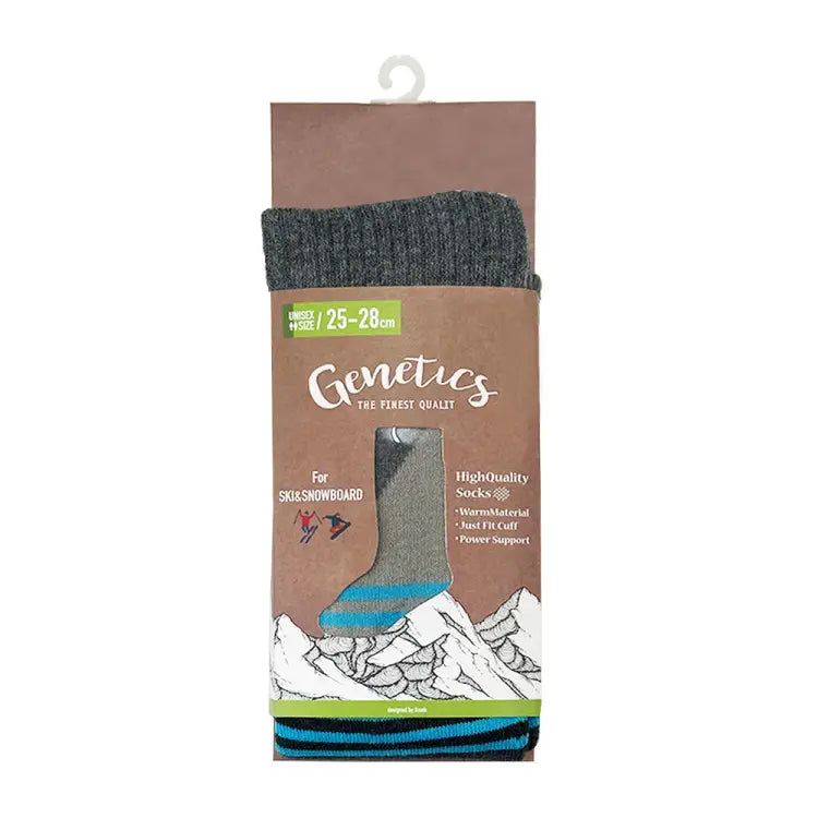 Socks / Snow: Genetics Snow Socks-GREY - 2023, Accessories, Bearx, Grey, Ice & Snow | JP4518763081014-GRY-22/25