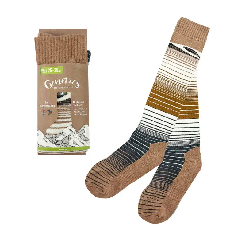 Socks / Snow: Genetics Snow Socks-KHAKI - Genetics / Khaki / 22-25cm / 2024, Accessories, Bearx, Ice & Snow, Khaki