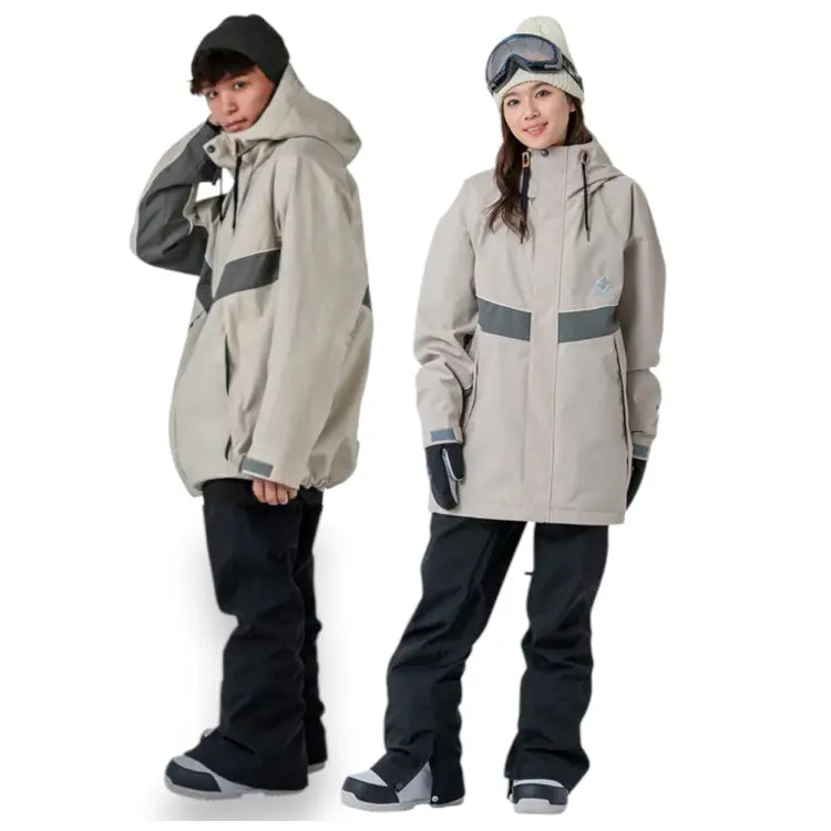 Jackets / Snow: Graver Unisex Boundary Snow Jacket-DESERT - 2025, 25GC-8501-79-M, 25GC-8501-79-S, Clothing, Desert