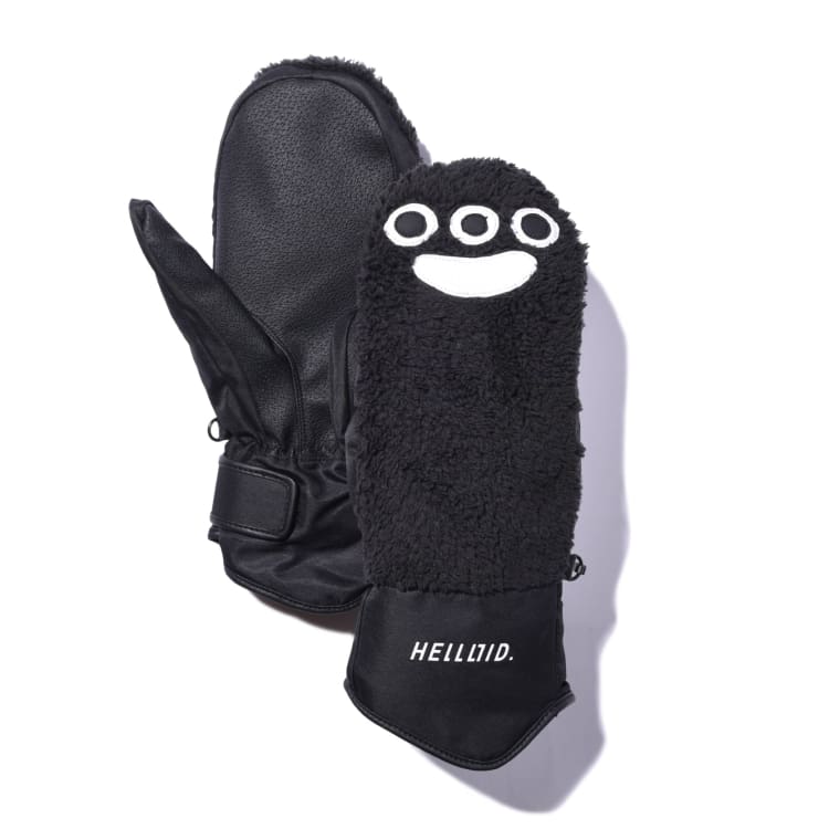 Gloves & Mittens / Snow: Helloid Boa Mitten Snow Glove-BLACK - Helloid / Black / S / 2024, Accessories, Black, BRUINS, Gloves & Mittens