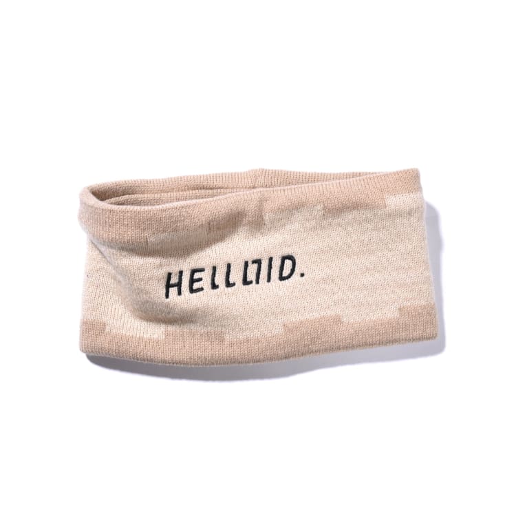 Headwear / Hair Band: Helloid Knit Hair Band-BEIGE - Helloid / Beige / Free / 2024, Accessories, Beige, Head & Neck Wear, Headwear / Hair