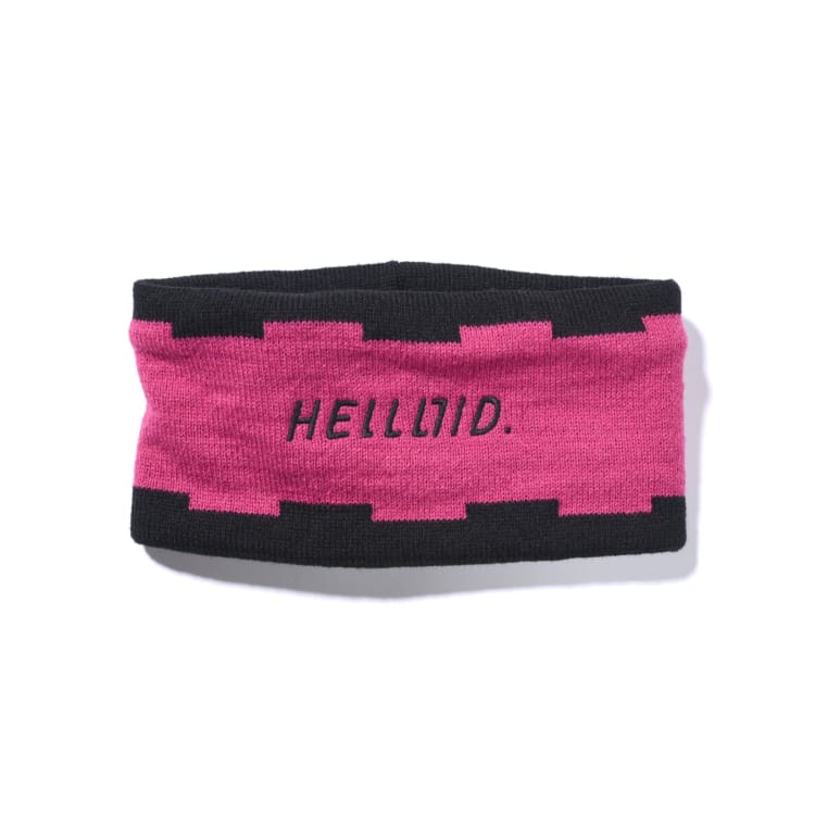 Headwear / Hair Band: Helloid Knit Hair Band-F.PINK - Helloid / Pink / Free / 2024, Accessories, Head & Neck Wear, Headwear / Hair Band,