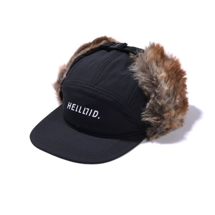 Headwear / Caps: Helloid Street Boa Cap-BLACK - Helloid / Black / Free / 2024, Accessories, Black, Head & Neck Wear, Headwear / Caps