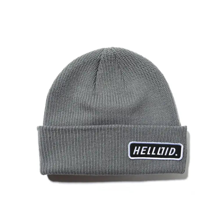 Headwear / Beanies: Helloid Watch Beanie-SLATE - Helloid / Slate / Free / 2024, Accessories, Head & Neck Wear, Headwear / Beanies, Helloid