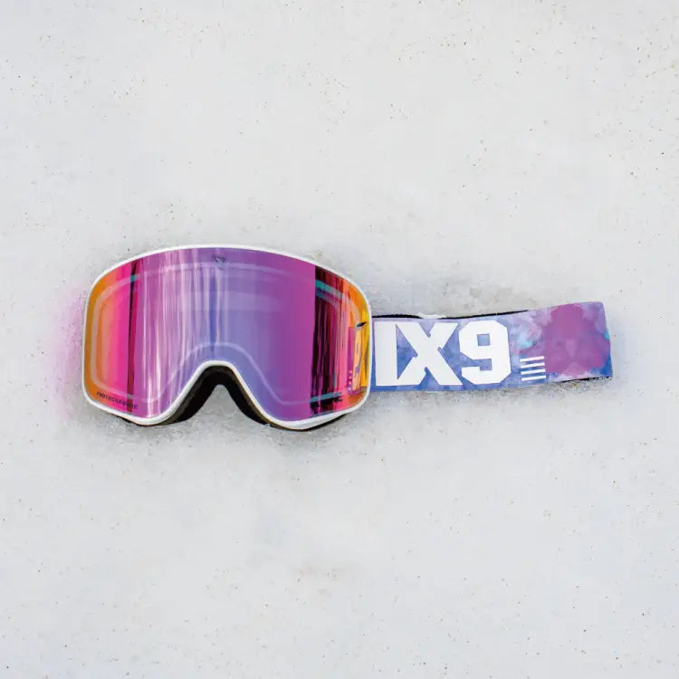 Goggles / Snow: Ixnine Ix3-04 Photocromic Snow Goggle-pink Tulle [korean Brand] - IXNINE / Sky Coral / ON / 2025, Accessories, Eyewear,